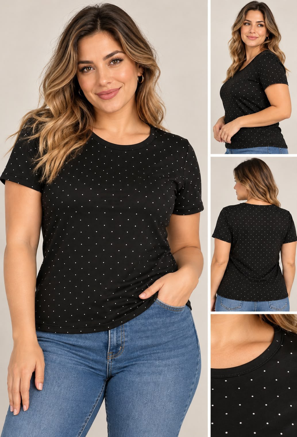 Remeras de Morley con Stras - Imagen 2