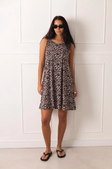 Vestido Bobo Estampado