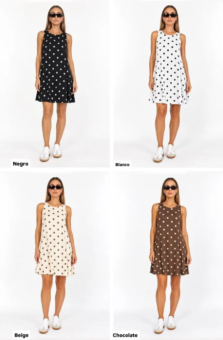 Vestido Bobo Estampado
