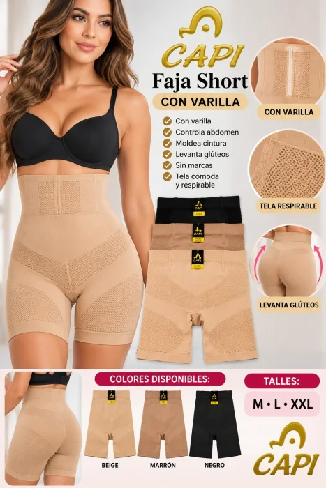 Faja con Chort Importado