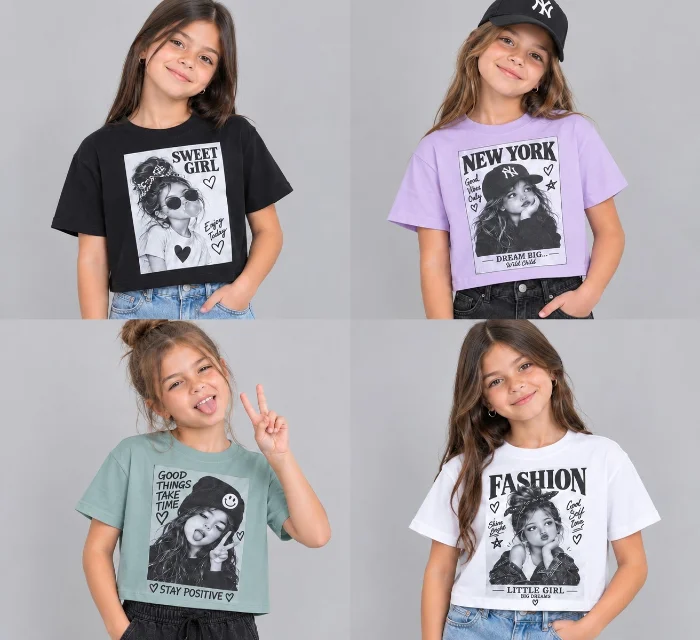 Remeras Top de Nena 6 al 16