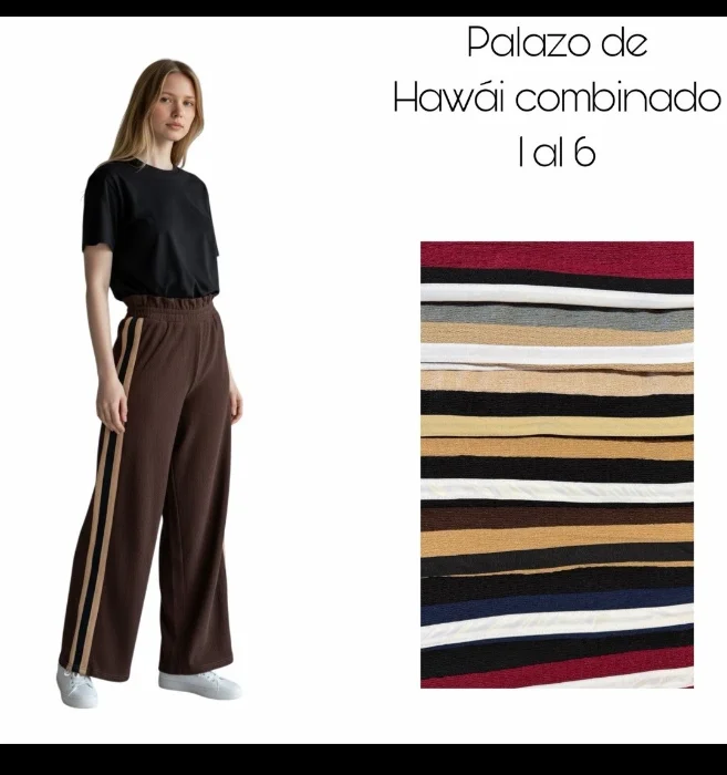 Palazo Wayuay  Conbinado  por Pedido y Curva