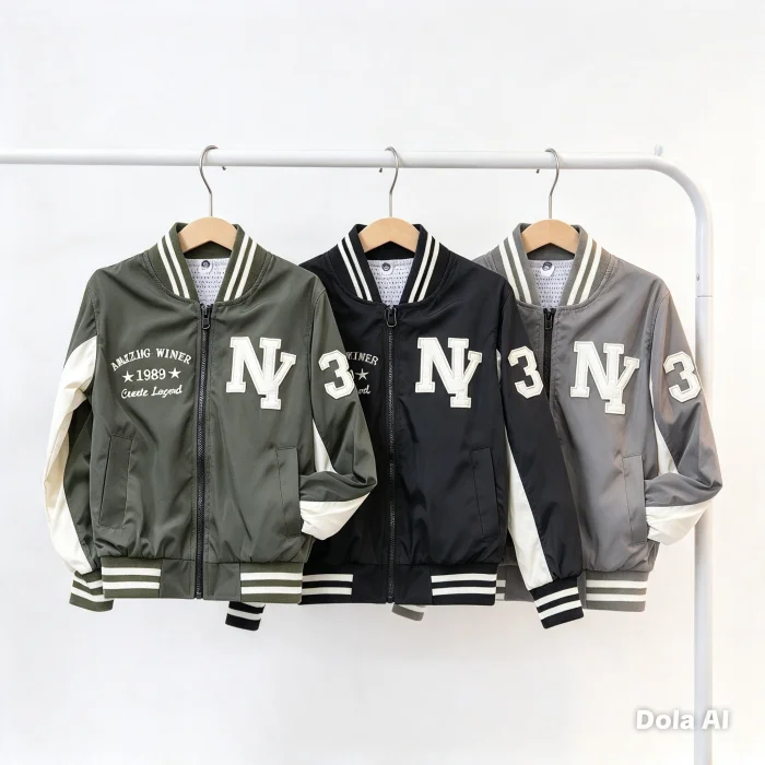 Camperas Niño Bomber ( Bordado)