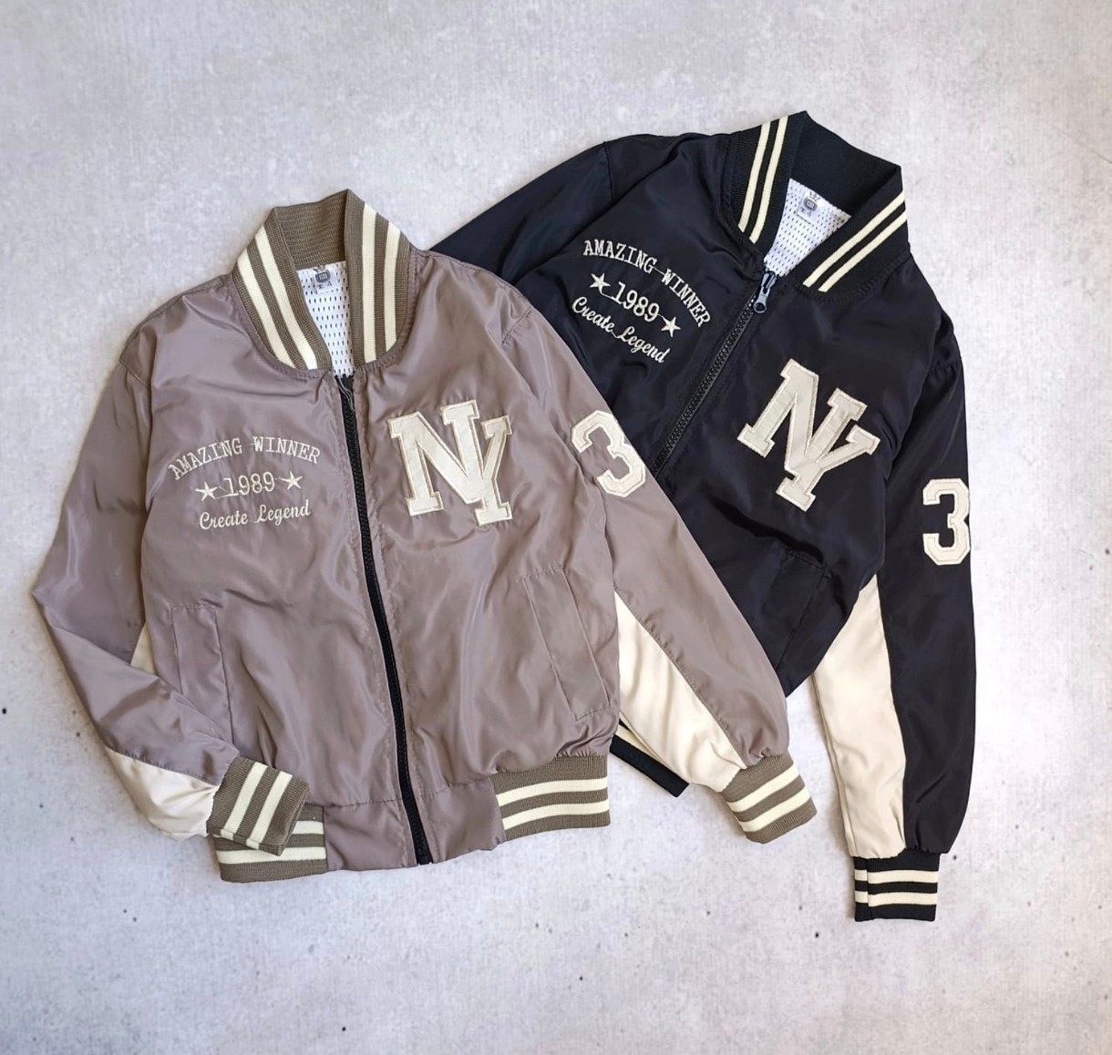 Camperas Niño Bomber ( Bordado) - Imagen 2