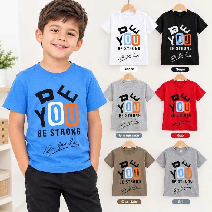Remeras Niño Algodón Peinado 24.1