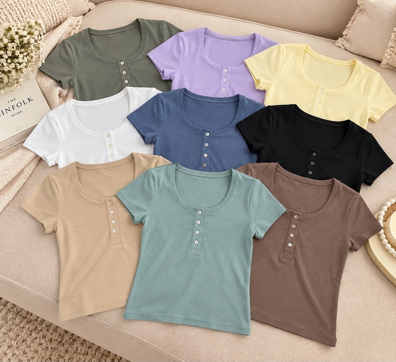 Remera con Botón - Imagen 3