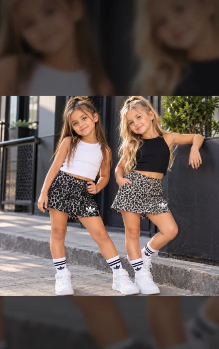 Short Pollera Print  Nena