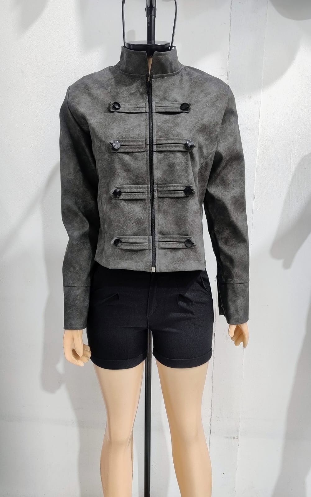 Chaqueta Napoleón de Cuerina Liviana Primaveral Talles del 1 al 4 - Imagen 3