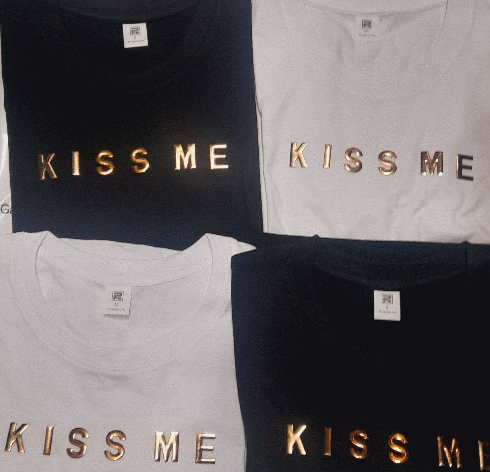 Remera Kiss Me Algodon Peinado 24/1 Premiun - Imagen 2