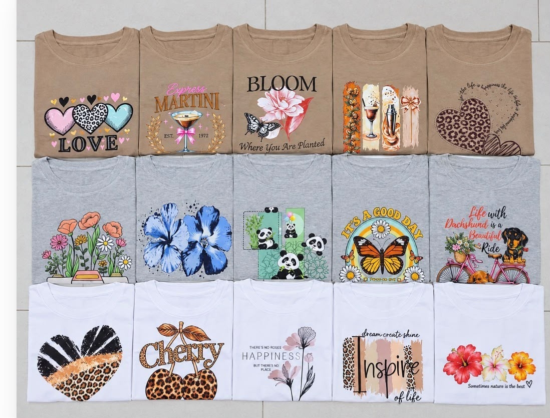 Remeras  Estampas Jersey Algodón Peinado 24/1 - Imagen 3