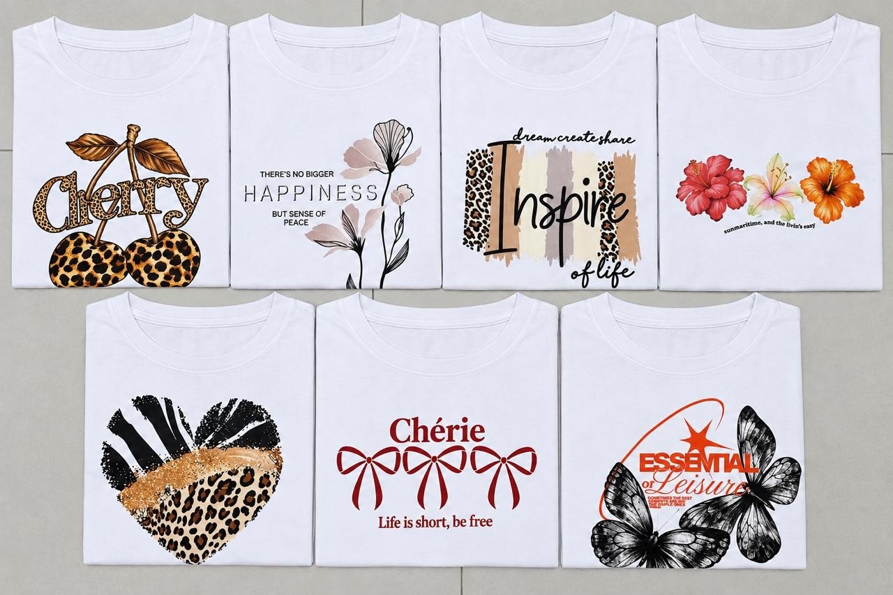 Remeras  Estampas Jersey Algodón Peinado 24/1 - Imagen 7