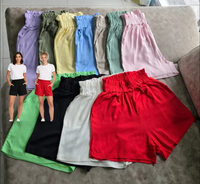 Short de Lino Spandex
