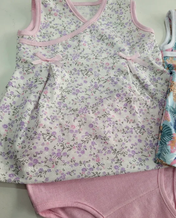 Vestido para Bebé con Bombacha