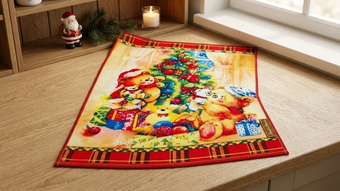 Repasador Navideño Microfibra