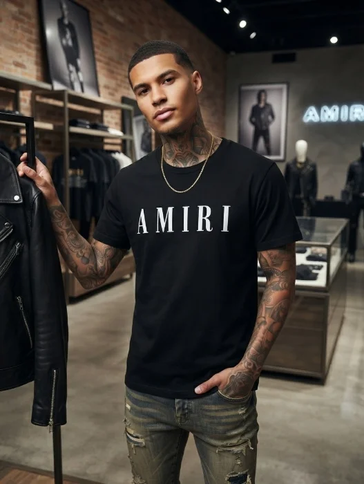 Remera Amiri Calidad Premium