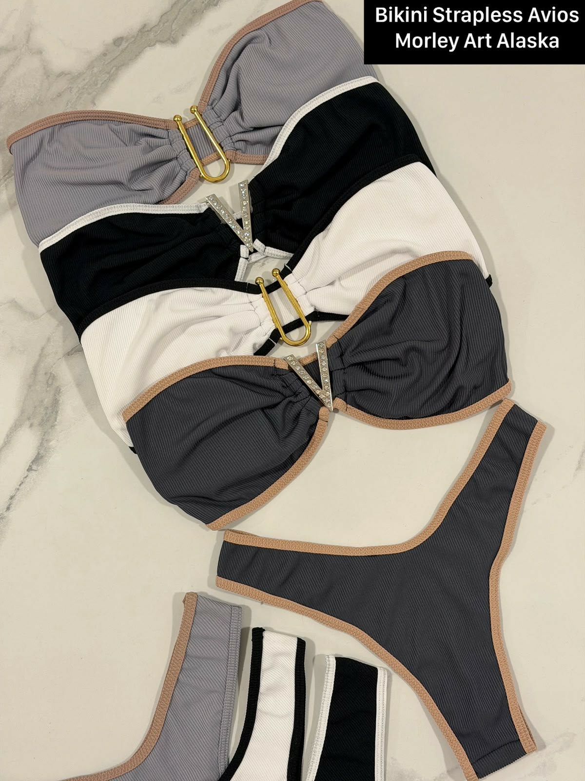 Art Alaska Bikini Morley Combinado con Avios - Imagen 2