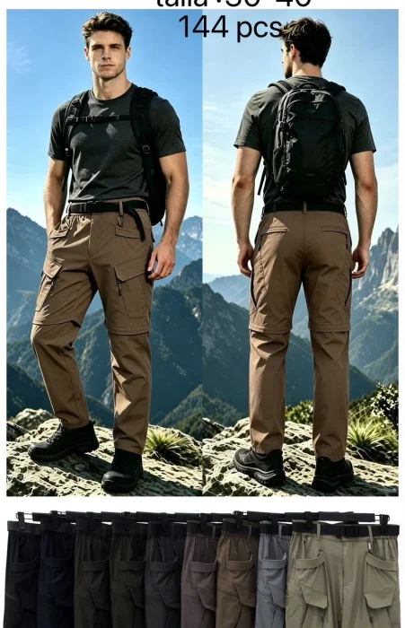 Pantalon  Desmontable Secado Rapido