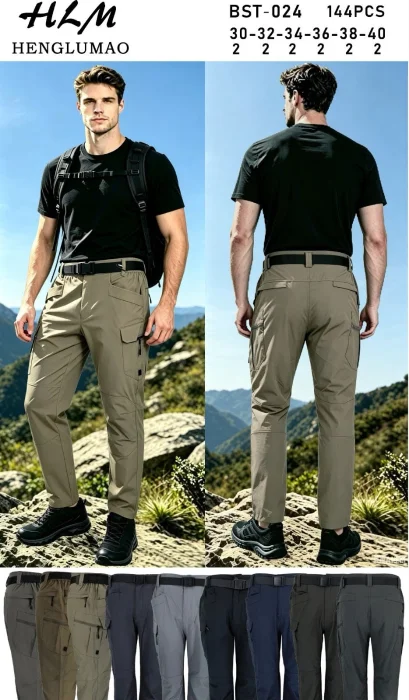 Pantalon Cargo Táctico Premium Bst-024
