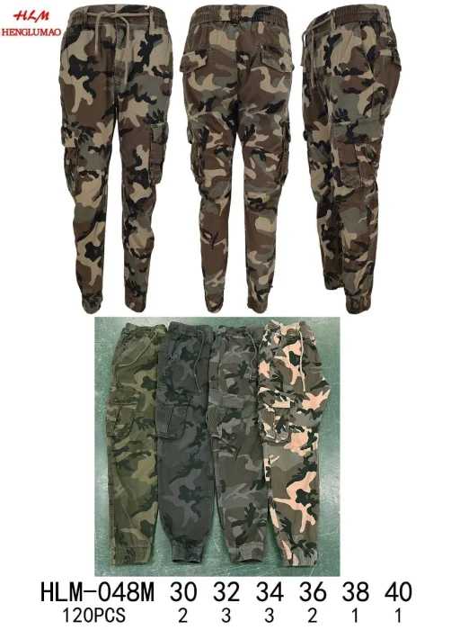 Pantalón Gabardina Camuflado