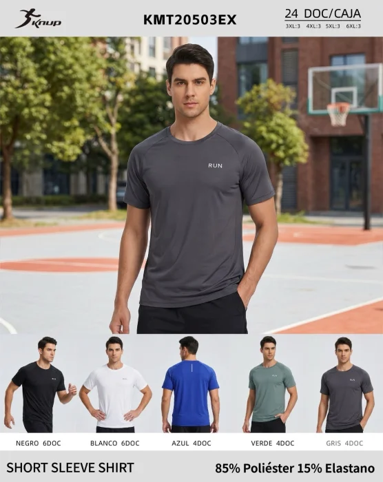 Remera Deportiva Knup - Irun 20503ex