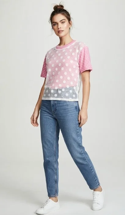 Remera Encaje