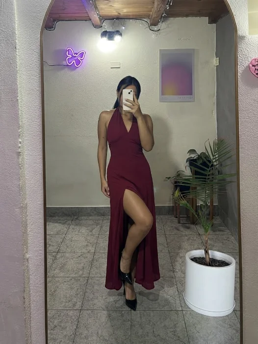 Vestido Cey con Tajo Verano