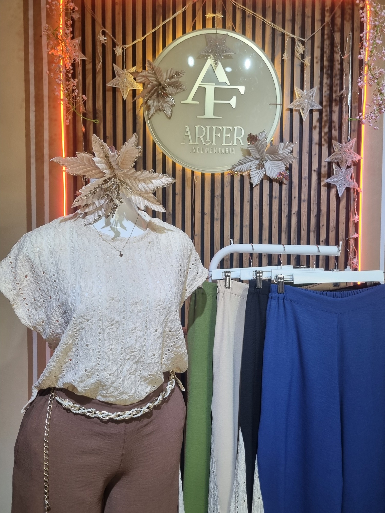 Conjunto Maxipalazzo Comvinado + Blusa - Imagen 2