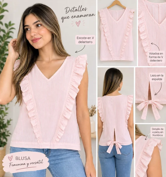 Blusa Coral