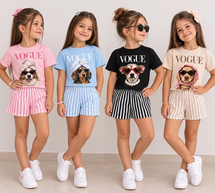Conjunto Rayado Perruno