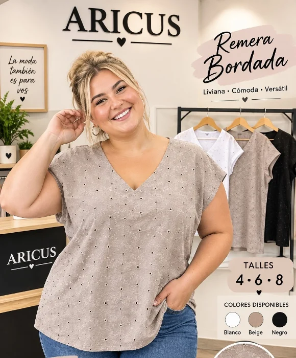 Remera Brodery
