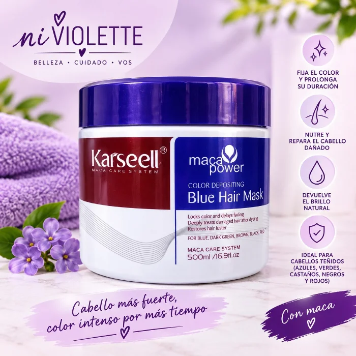 Mascara Karseell Azul 500ml
