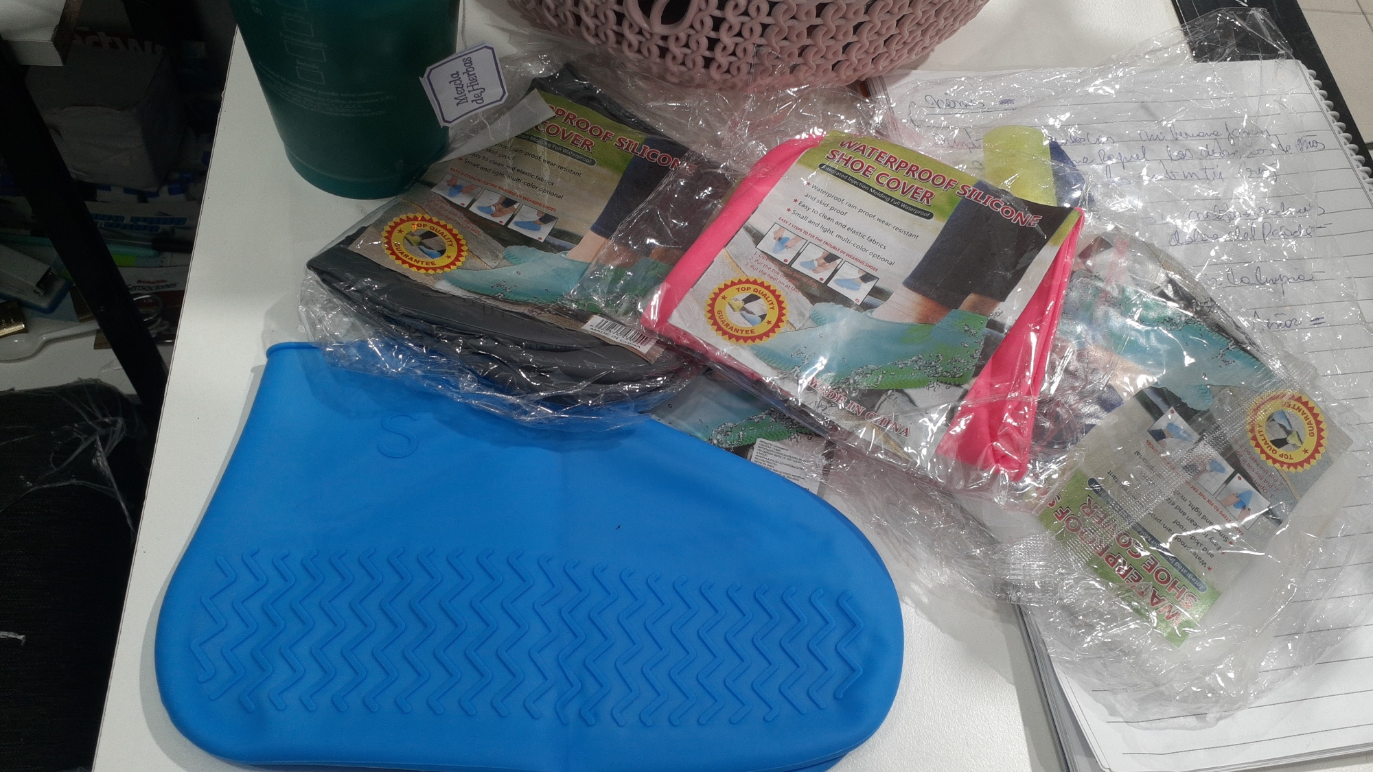Cubre Calzado.para la Lluvia Funda para las Zapatillas - Imagen 3