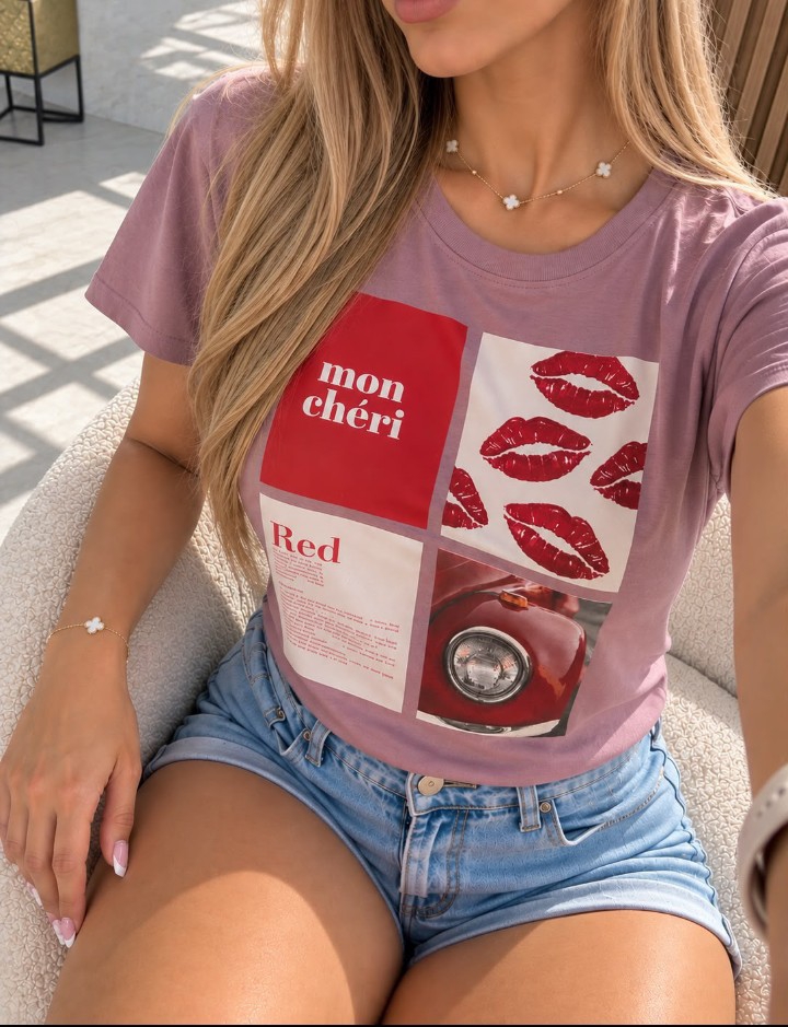 Remera Mon Cheri Algodón Premium - Imagen 4