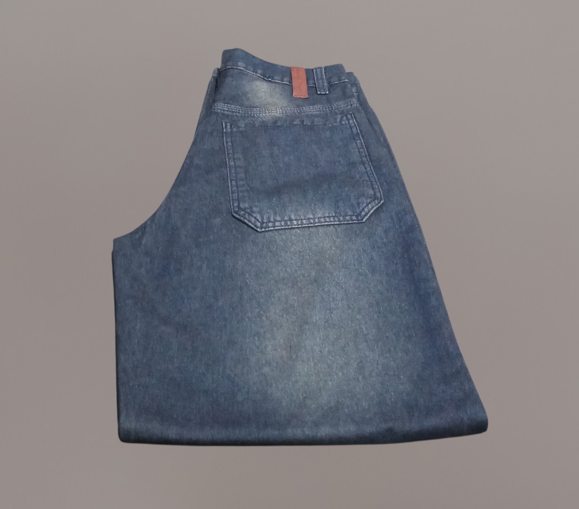 Jeans Baggy  Balloon Oxido Foc.y Bigotes - Imagen 2