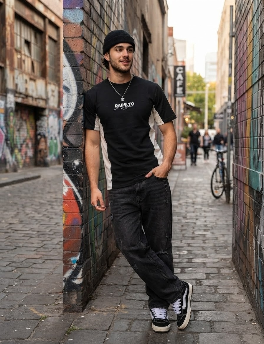 Remera Combinada Limitles C/clasica - Imagen 3