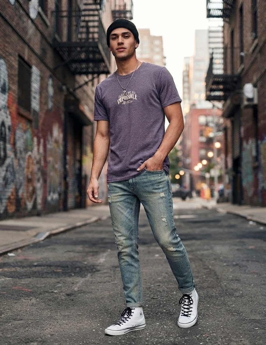 Remera Moline Nothing Is Impossible Clasica - Imagen 2