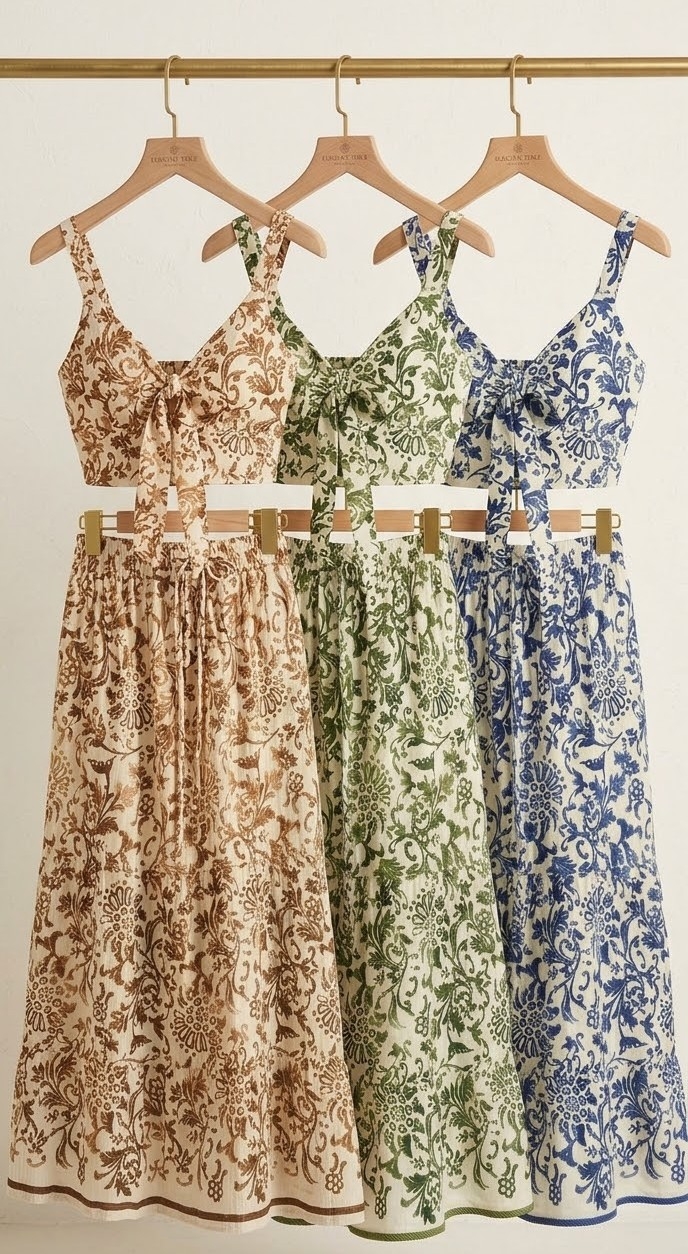 Conjunto Dúo Estampado Arabesco - Imagen 3