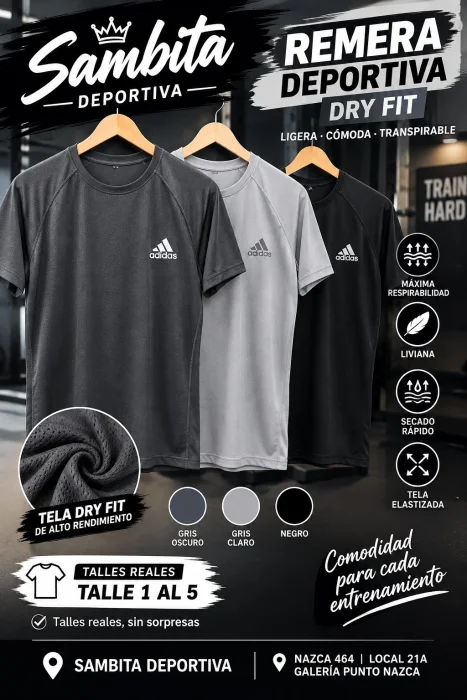 Remera Dry Fit