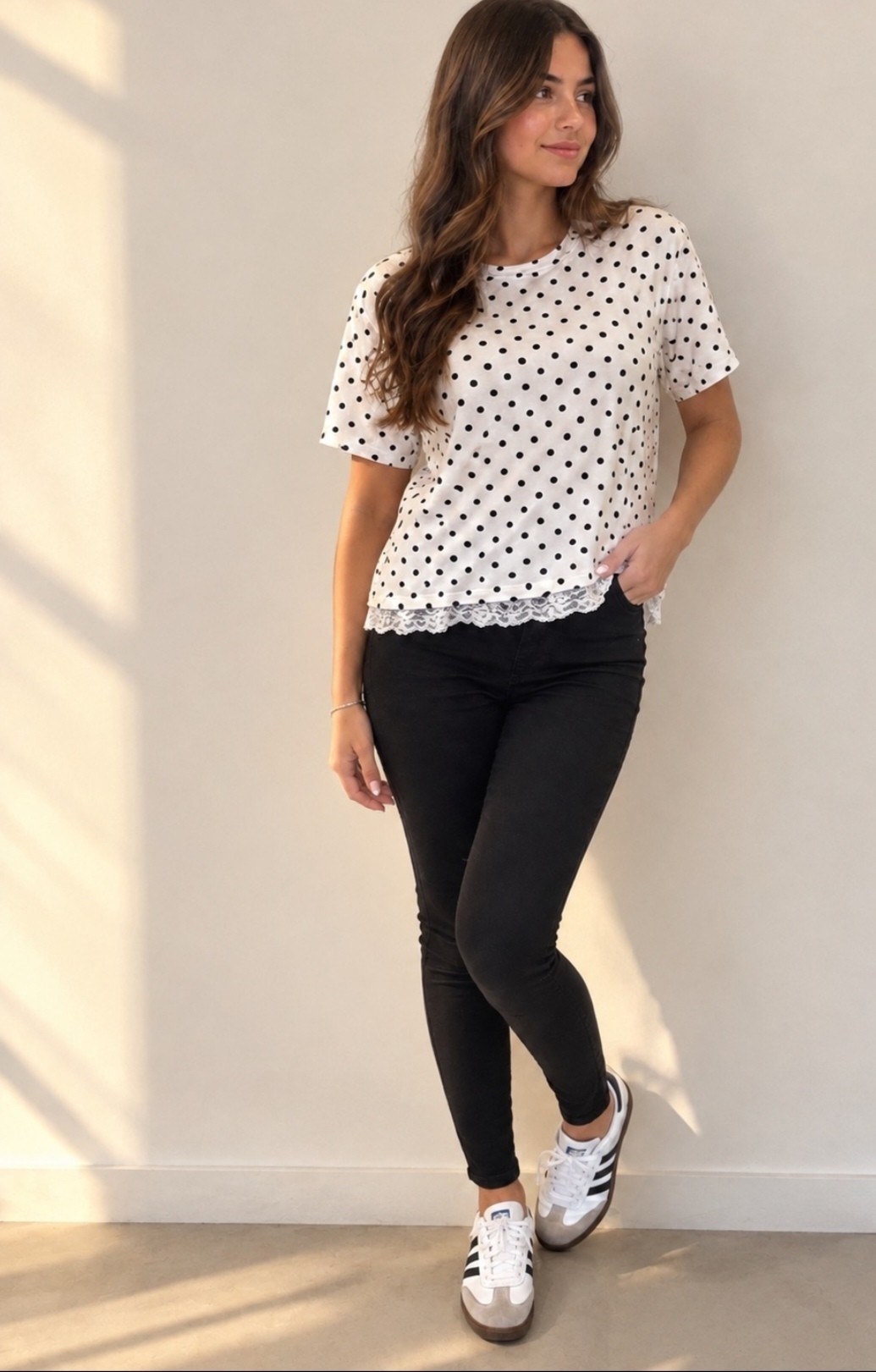 Remera  Modal Puntilla - Imagen 2