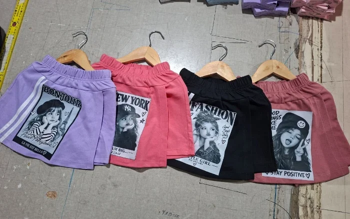 Short Pollera de Rustico