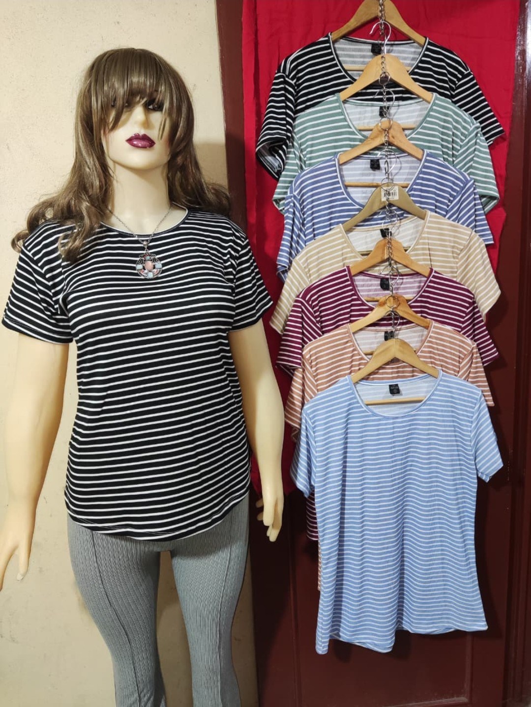 Remeras Morley Viscos Rayada - Imagen 2