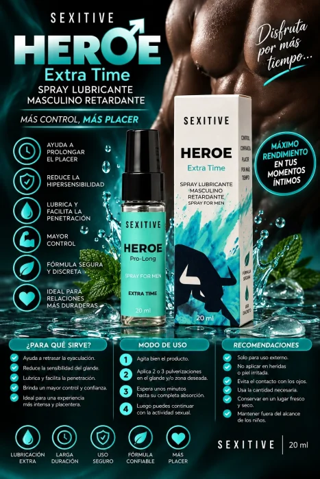 Spray Héroe (efecto Frio)
