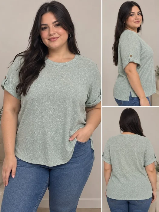 Remera de Broderie