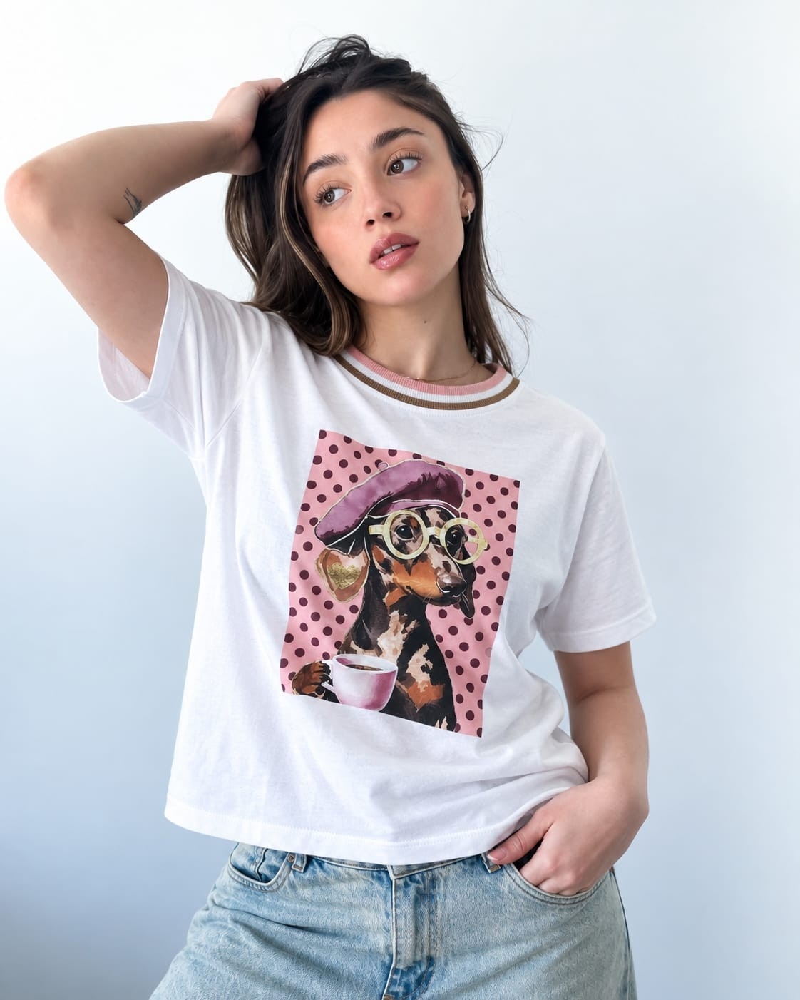 Remeras Puntilla Estampadas - Imagen 2