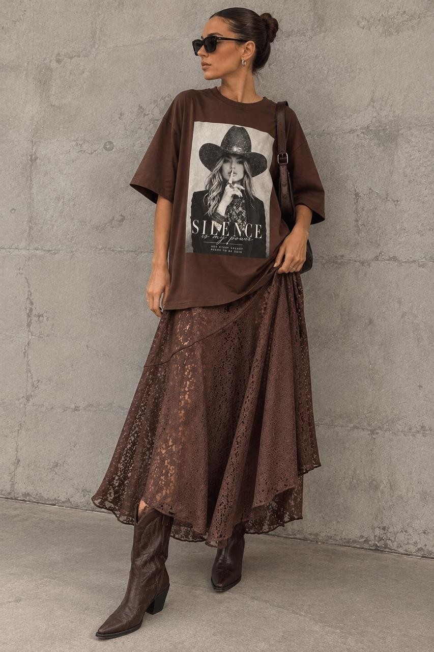 Maxifalda Encaje X Talle - Imagen 3