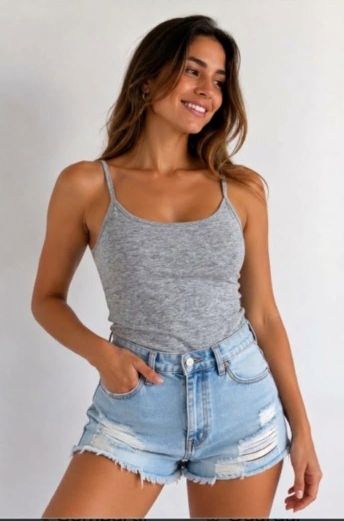 Promo 3x$8mil Musculosa Modal con Bretel - Imagen 3