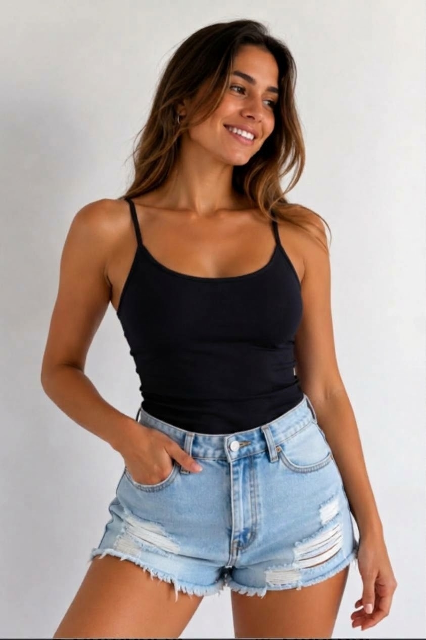 Promo 3x$8mil Musculosa Modal con Bretel - Imagen 5