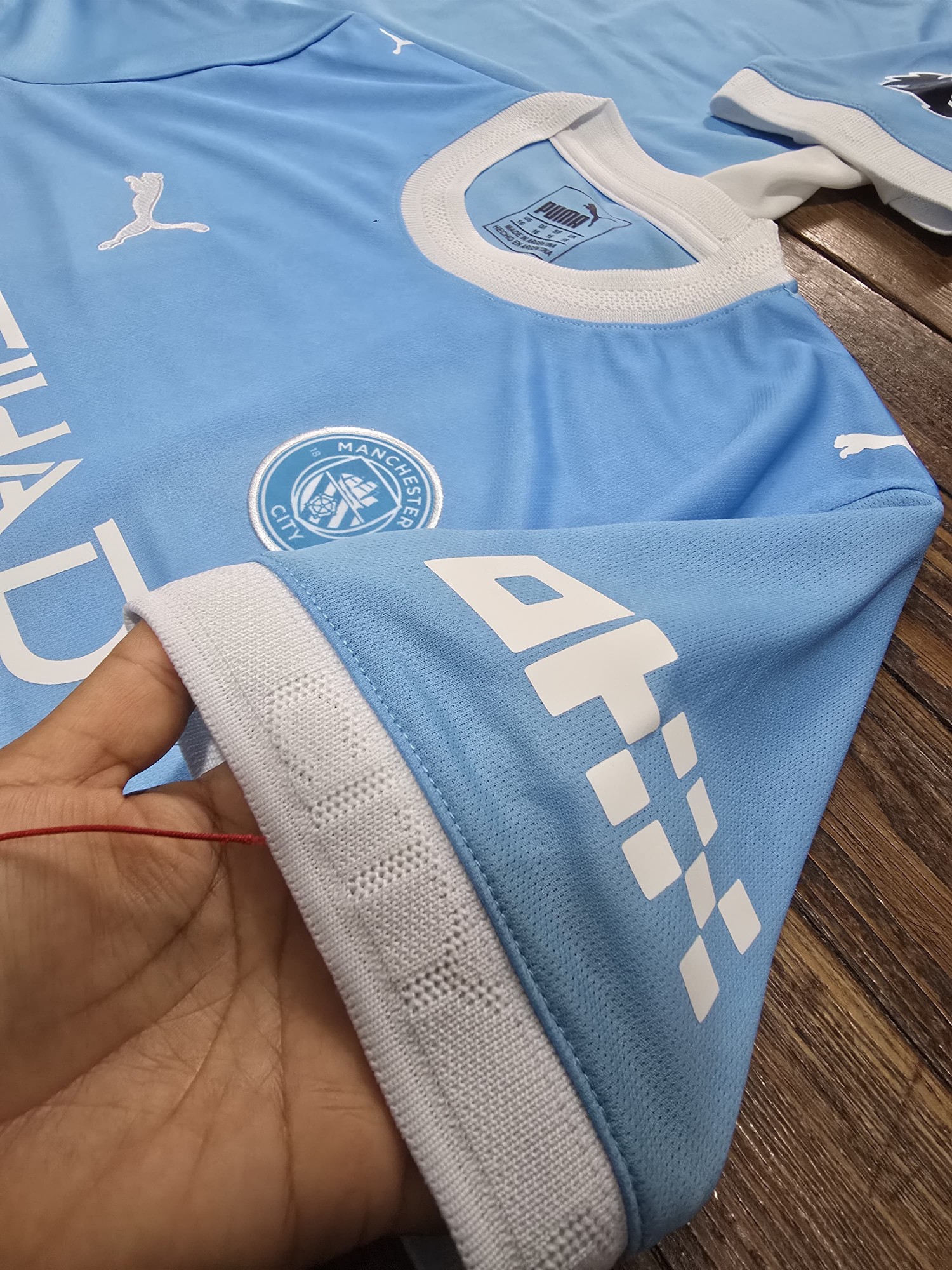 Camiseta Titular Manchester City,niño - Imagen 4
