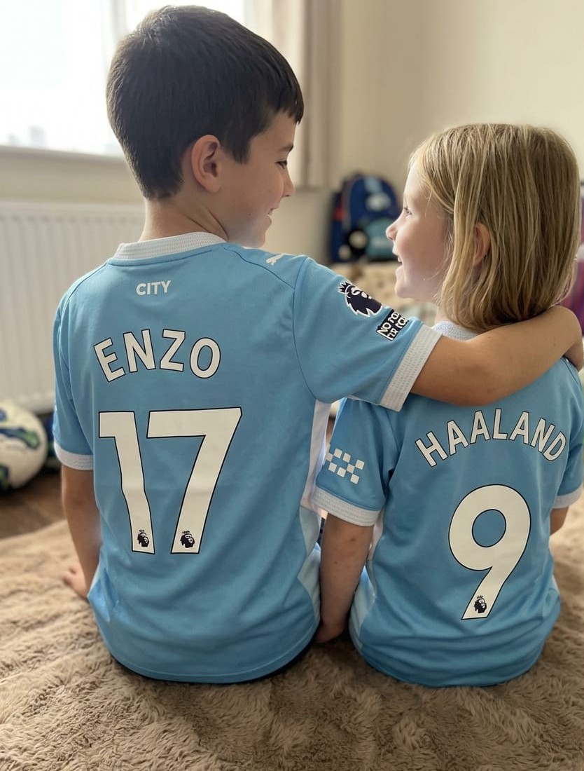 Camiseta Titular Manchester City,niño - Imagen 5