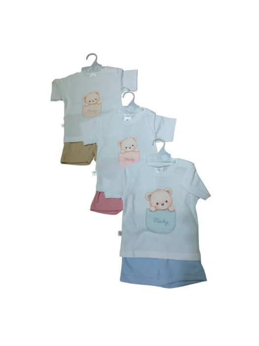 Conjunto Bebe/a Osito